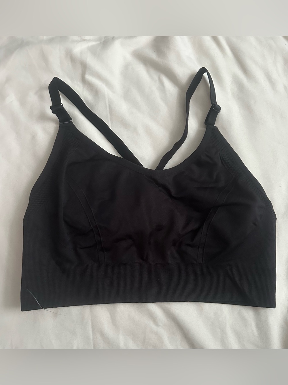 Everyday Comfort Black Sports Bralette